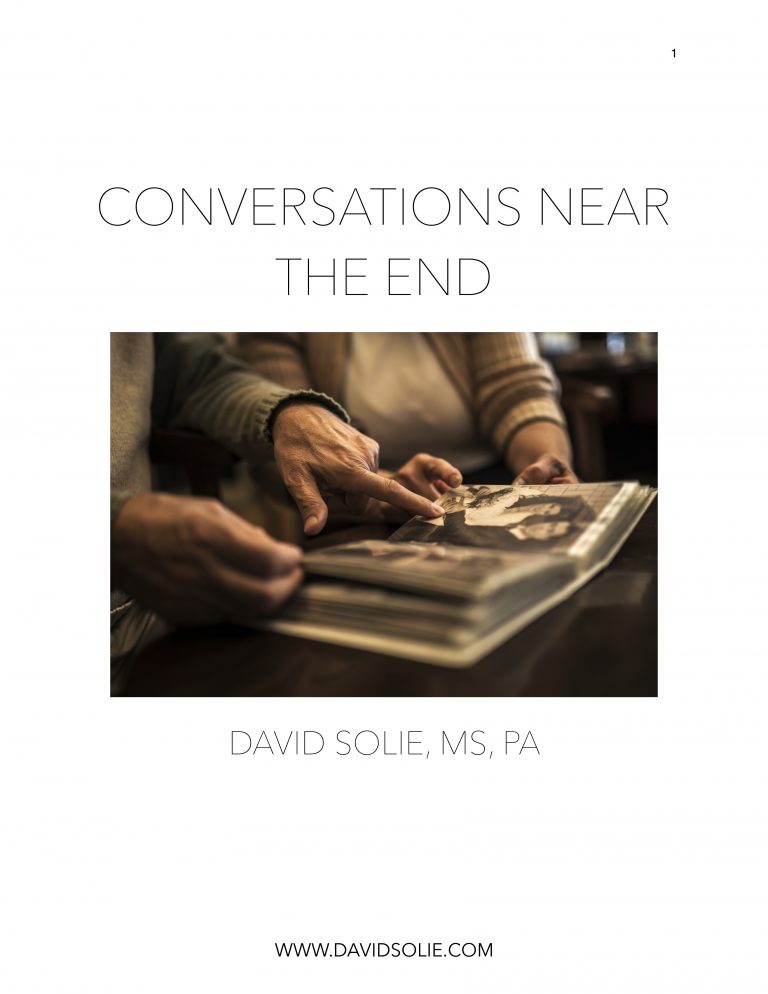 New PDF Booklet Conversations Near The End